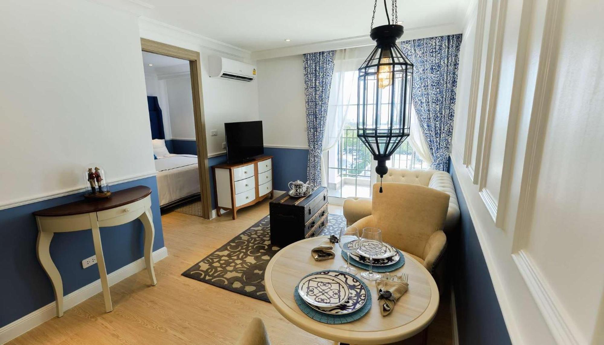 Seven Seas Cote De Azur Hotel На Джомтиен Екстериор снимка