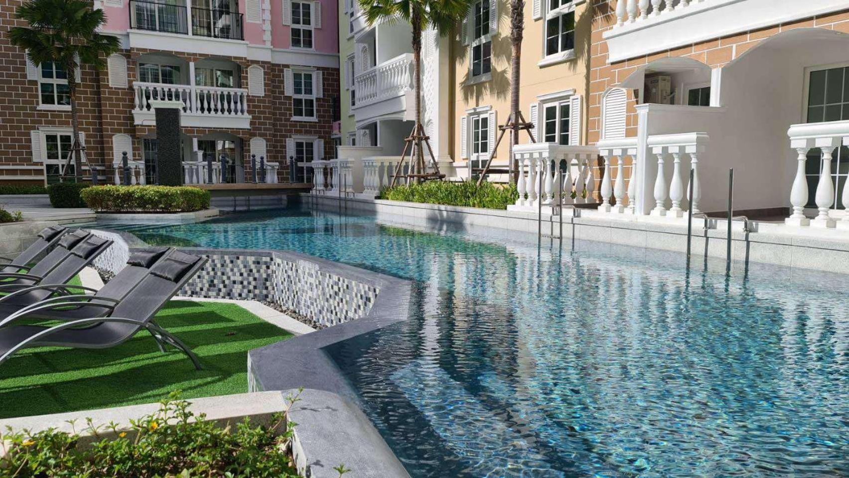 Seven Seas Cote De Azur Hotel На Джомтиен Екстериор снимка