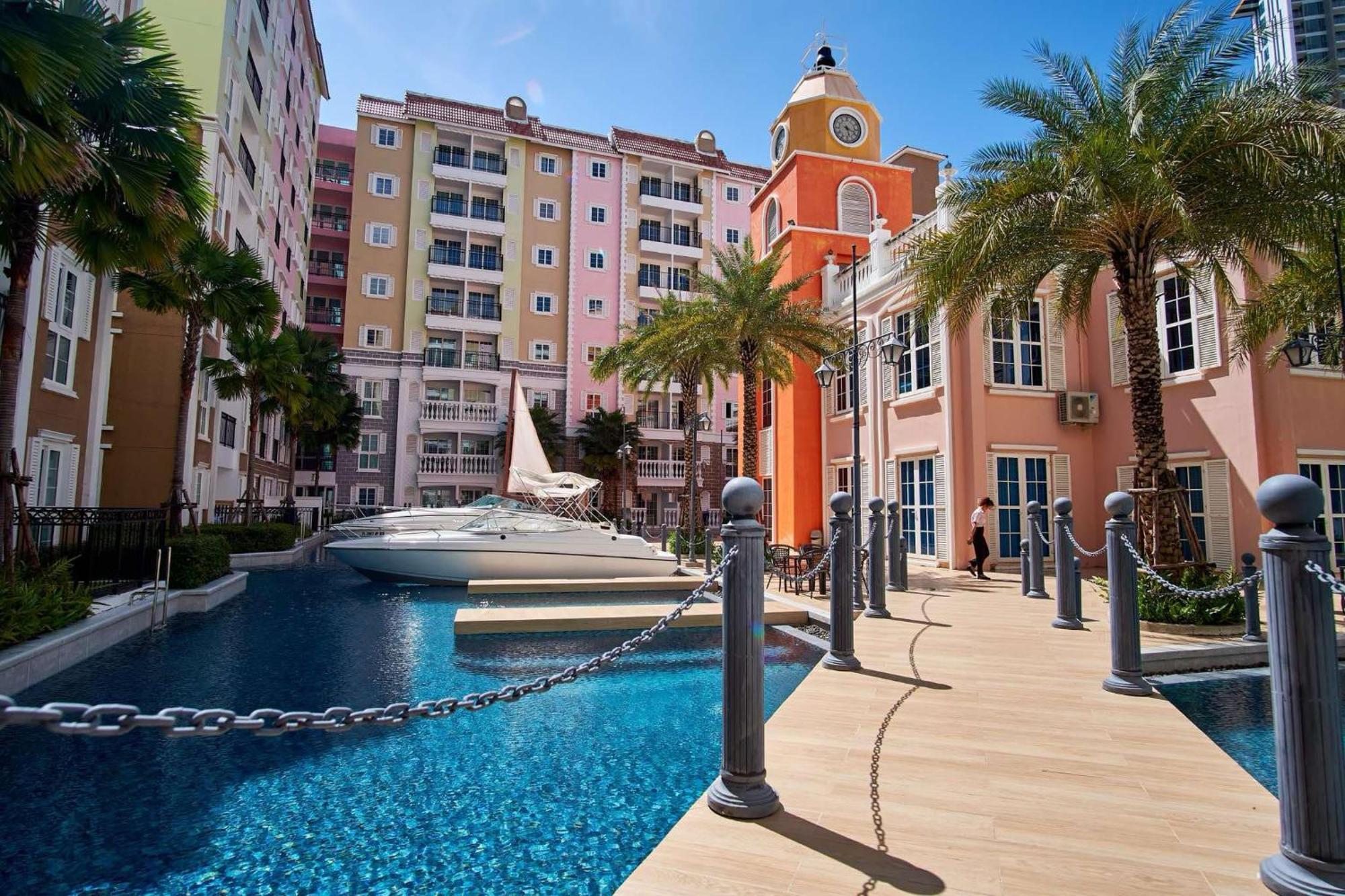 Seven Seas Cote De Azur Hotel На Джомтиен Екстериор снимка