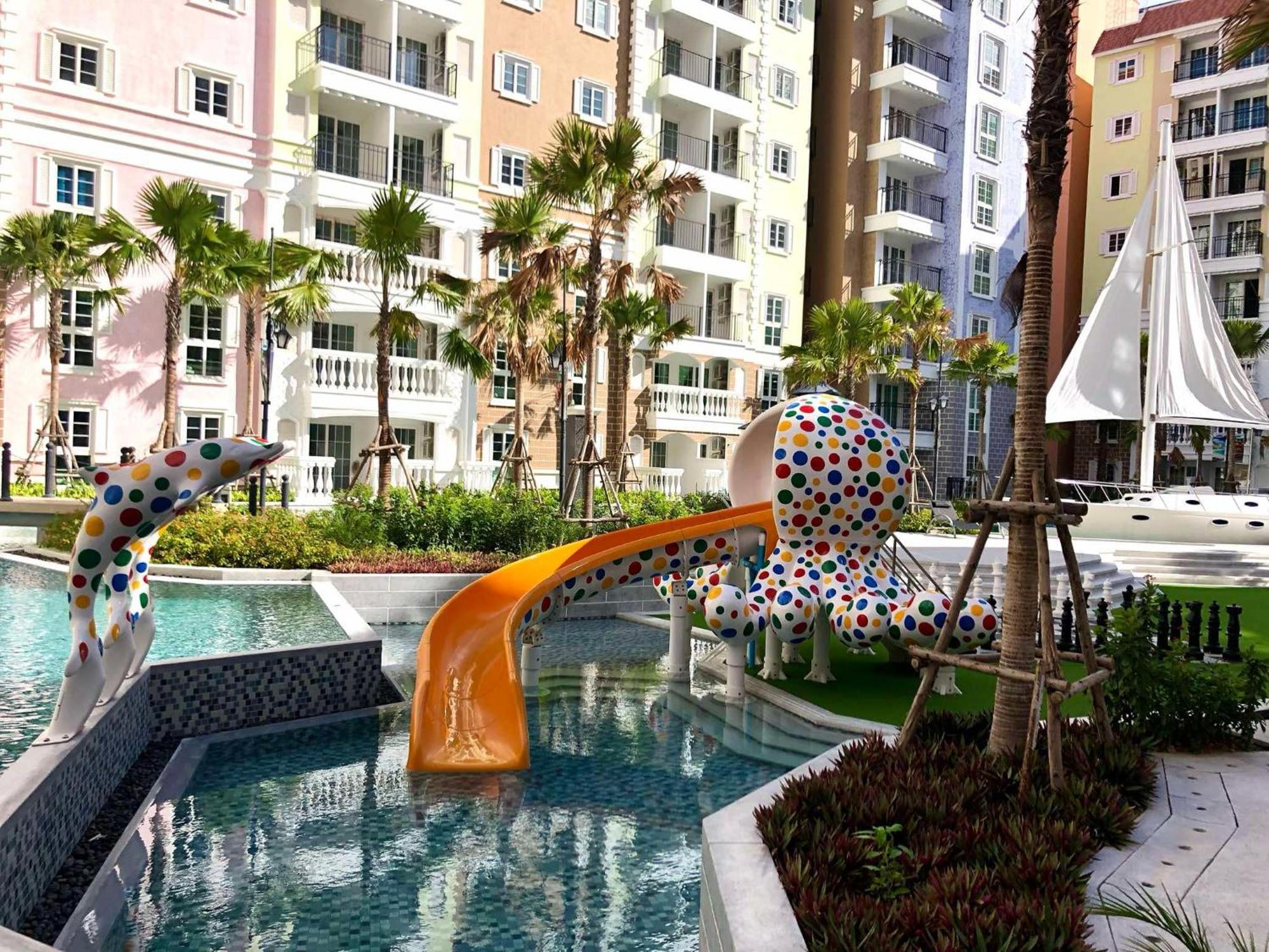 Seven Seas Cote De Azur Hotel На Джомтиен Екстериор снимка
