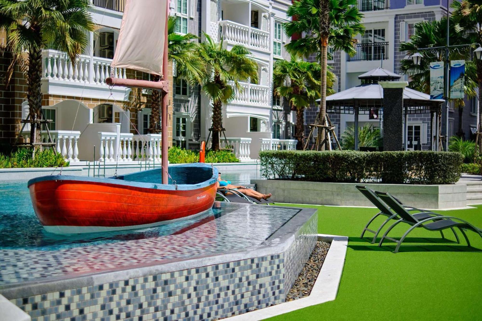 Seven Seas Cote De Azur Hotel На Джомтиен Екстериор снимка